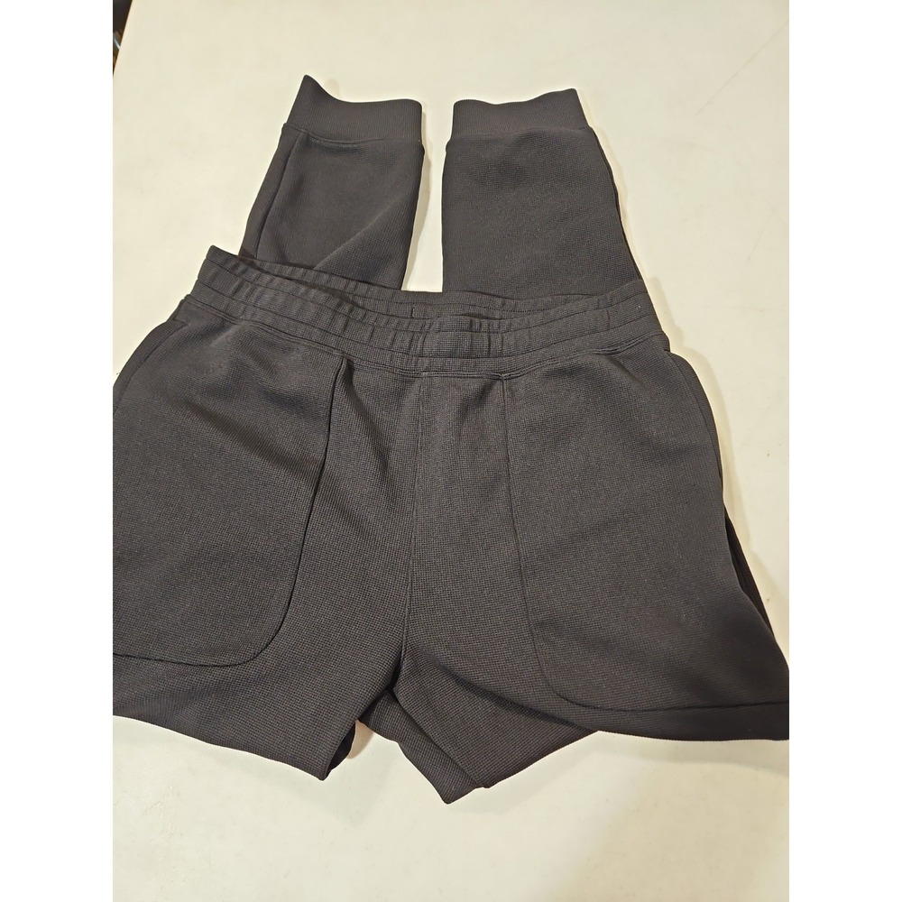 All in Motion Jogger Pants Women's Medium Black Waffle Knit Jogging Pants(569